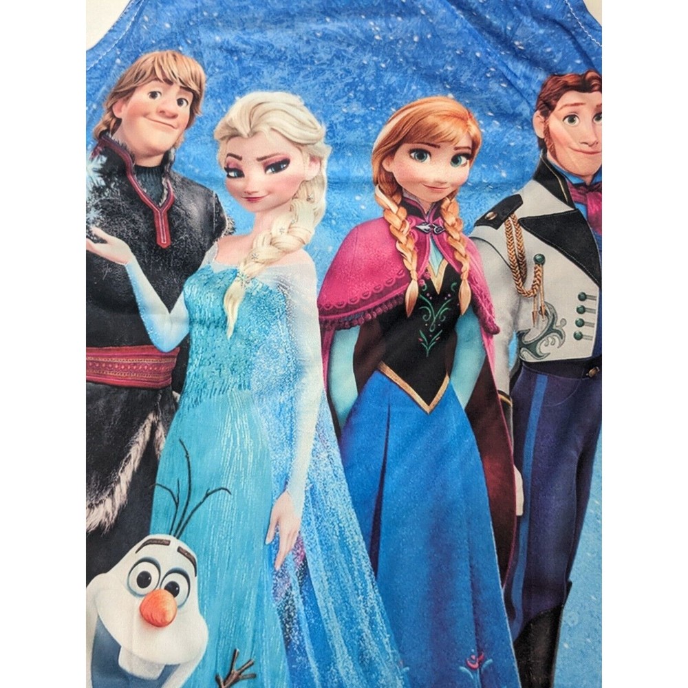 Frozen Dress Disney Girl's Anna Elsa 4T - Picture 8 of 10